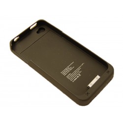 Чехол с аккумулятором для iPhone 4 /1900mAh/черный/