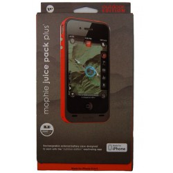 Чехол с аккумулятором для iPhone 4 Mophie /2000mAh/оранжевый/