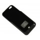 Чехол с аккумулятором для iPhone 5 /2000mAh/черный/