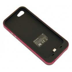 Чехол с аккумулятором для iPhone 5 Mophie /2000mAh/малиновый/
