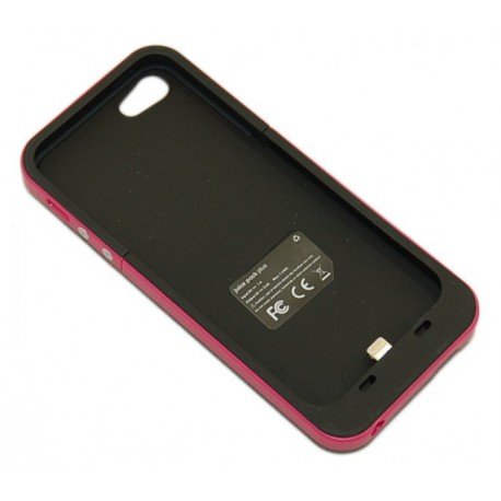 Чехол с аккумулятором для iPhone 5 Mophie /2000mAh/малиновый/