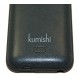 Чехол-аккумулятор для iPhone 5 кожаная вставка /2200mAh/черный/