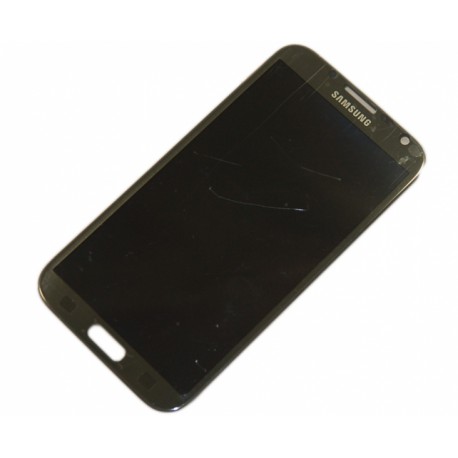Экран Samsung N7100 Note2 /с тачскрином/серый/