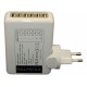 Зарядное устройство от сети на 6хUSB порта 5V 4A /белый/