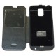 Чехол-книга с аккумулятором для Samsung G900 Galaxy S5 /3800mAh/черный/