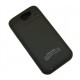 Чехол-книга с аккумулятором для Samsung N7100 Note2 /3000mAh/черный/