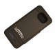 Чехол-книга с аккумулятором для Samsung Galaxy S6/S6 Edge /4200mAh/черный/
