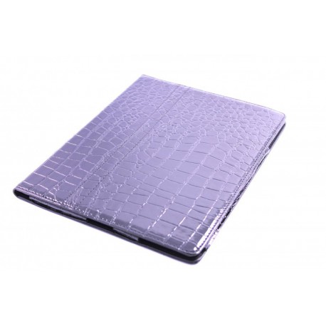Чехол для Apple iPad 2 / 3 / 4 "SmartSlim" /крокодил черный/