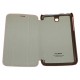 Чехол для Samsung Galaxy Tab3 T2100 "SmartBook" /коричневый/