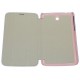 Чехол для Samsung Galaxy Tab3 T2100 "SmartBook" /розовый/