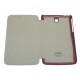 Чехол для Samsung Galaxy Tab3 T2100 "SmartBook" /сиреневый/
