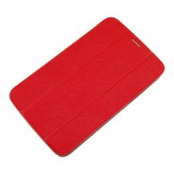 Чехол для Samsung Galaxy Tab3 T2100 "SmartBook" /красный/