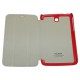 Чехол для Samsung Galaxy Tab3 T2100 "SmartBook" /красный/