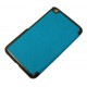 Чехол для Samsung Galaxy Tab3 T3100 "SmartBook" /синий/