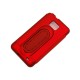 Чехол для Samsung i9100 Galaxy S2 "BookCover" /красный/