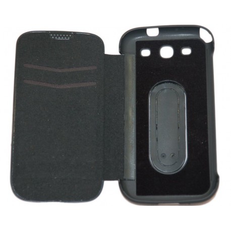 Чехол для Samsung i9300 Galaxy S3 "BookCover" /черный/