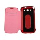 Чехол для Samsung i9300 Galaxy S3 "BookCover" /красный/