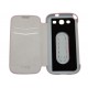 Чехол для Samsung i9300 Galaxy S3 "BookCover" /серый/