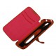 Чехол для Samsung i9500 Galaxy S4 "BookCover" /коричневый/