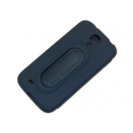 Чехол для Samsung i9500 Galaxy S4 "BookCover" /темно-синий/