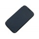 Чехол для Samsung i9500 Galaxy S4 "BookCover" /темно-синий/