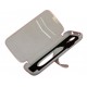 Чехол для Samsung i9500 Galaxy S4 "BookCover" /серый/