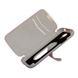 Чехол для Samsung i9500 Galaxy S4 "BookCover" /серый/