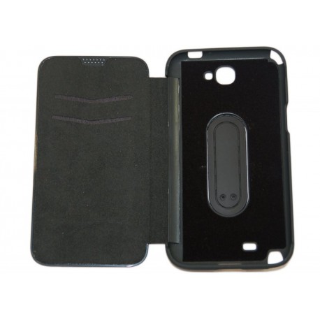 Чехол для Samsung N7100 Galaxy Note2 "BookCover" /черный/