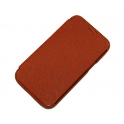 Чехол для Samsung N7100 Galaxy Note2 "BookCover" /коричневый/