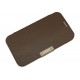 Чехол для Samsung N7100 Galaxy Note2 "BookCover" /кофе/