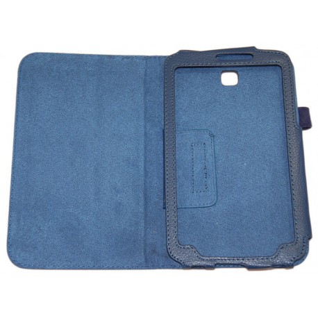 Чехол для Samsung Galaxy Tab3 T2100 "SmartSlim" /синий/