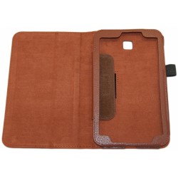 Чехол для Samsung Galaxy Tab3 T2100 "SmartSlim" /коричневый/