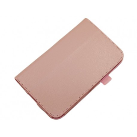 Чехол для Samsung Galaxy Tab3 T2100 "SmartSlim" /розовый/