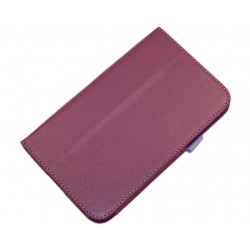 Чехол для Samsung Galaxy Tab3 T2100 "SmartSlim" /сиреневый/