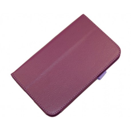 Чехол для Samsung Galaxy Tab3 T2100 "SmartSlim" /сиреневый/