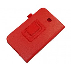 Чехол для Samsung Galaxy Tab3 T2100 "SmartSlim" /красный/