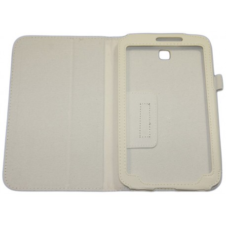 Чехол для Samsung Galaxy Tab3 T2100 "SmartSlim" /белый/
