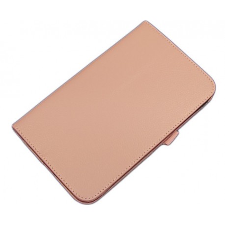 Чехол для Samsung Galaxy Tab3 T3100 "SmartSlim" /розовый/
