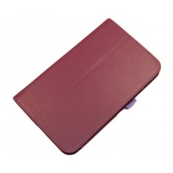 Чехол для Samsung Galaxy Tab3 T3100 "SmartSlim" /сиреневый/