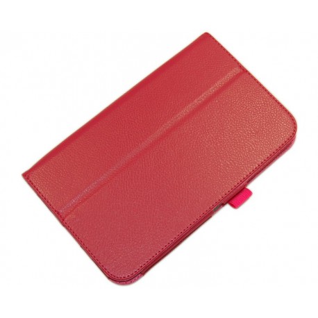 Чехол для Samsung Galaxy Tab3 T3100 "SmartSlim" /малиновый/