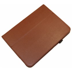Чехол для Samsung Galaxy Tab3 T5200 "SmartSlim" /коричневый/
