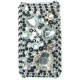 Прозрачный чехол со стразами №10 Apple iPhone 3G / 3GS