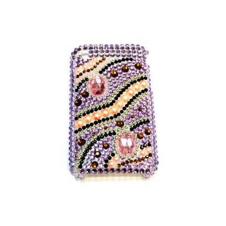 Прозрачный чехол со стразами №12 Apple iPhone 3G / 3GS