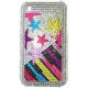 Прозрачный чехол со стразами №14 Apple iPhone 3G / 3GS