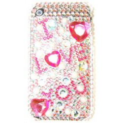 Прозрачный чехол со стразами №2 Apple iPhone 3G / 3GS
