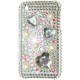 Прозрачный чехол со стразами №20 Apple iPhone 3G / 3GS