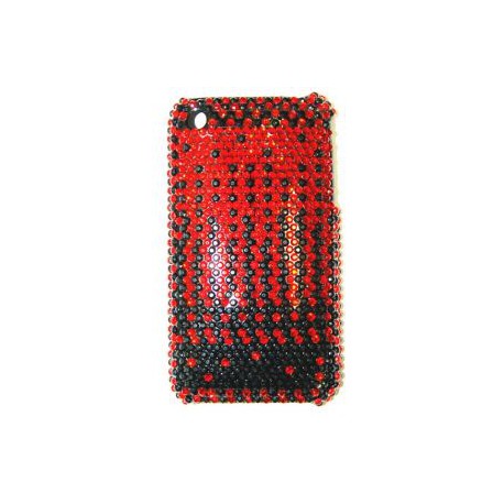 Прозрачный чехол со стразами №3 Apple iPhone 3G / 3GS