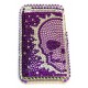 Прозрачный чехол со стразами №32 Apple iPhone 3G / 3GS