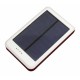 Портативный внешний аккумулятор "Smart POWERBANK" на солнечной батарее с фонариком / емкость 15000mAh