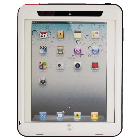 Чехол PALMEXX для Apple IPad 2/3/4 "LUNATIK/LOVE MEI" /белый/